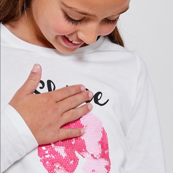 SOLD! Girls’ FabKids Shine Bright Tee, XXL (14/16) - Picture 8 of 8